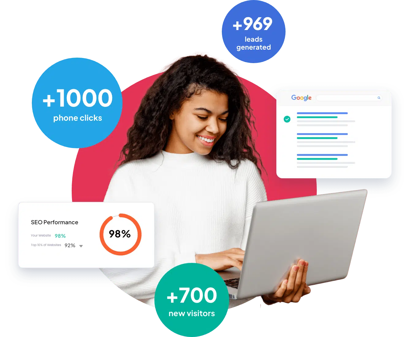 a woman holding a laptop