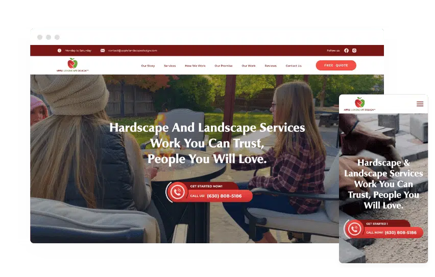 Apple landscape Design